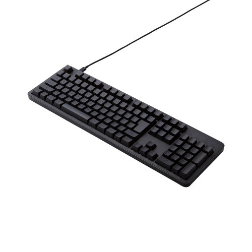 メカニカルキーボード/Leggero/有線/USB Type-C着脱式/フルサイズ/赤軸/ブラック