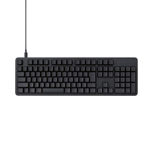 メカニカルキーボード/Leggero/有線/USB Type-C着脱式/フルサイズ/赤軸/ブラック