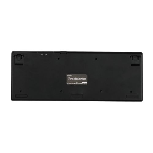 キーボード/Precisionist/無線2.4GHz/Bluetooth/マルチペアリング/充電式/ミニサイズ/パンタグラフ式/ブラック