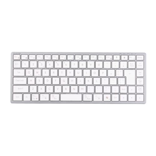 キーボード/Precisionist/無線2.4GHz/Bluetooth/マルチペアリング/充電式/ミニサイズ/パンタグラフ式/ホワイト