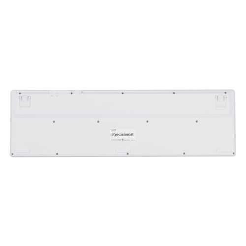 キーボード/Precisionist/無線2.4GHz/Bluetooth/マルチペアリング/充電式/フルサイズ/パンタグラフ式/ホワイト