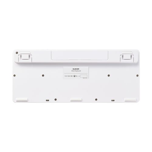 キーボード/無線2.4GHz/静音/ミニサイズ/メンブレン式/ホワイト