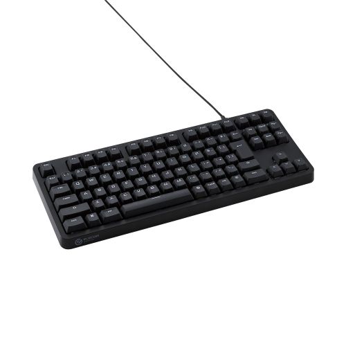 ゲーミングキーボード/V custom/有線/着脱式/メカニカル/ネオクラッチキーキャップ/テンキーレス/スピードリニア(銀軸)/ブラック