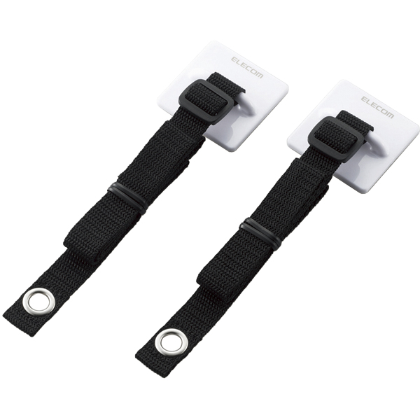 TV用耐震ベルト/～75V用/ネジどめタイプ(VESA穴)/2本入