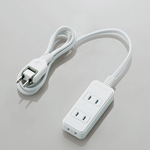 シャッタータップ/3個口/1m/ホワイト