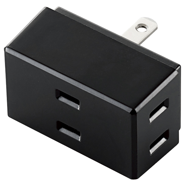 トリプルタップ/3個口/ブラック