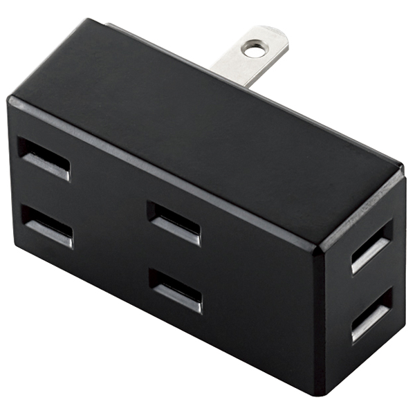 フロントタップ/3個口/ブラック