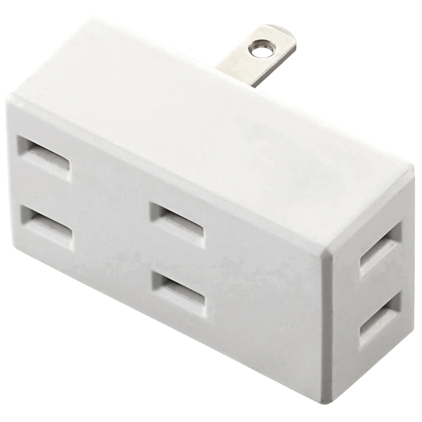 フロントタップ/3個口/ホワイト