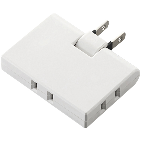 コーナータップ/3個口/ホワイト