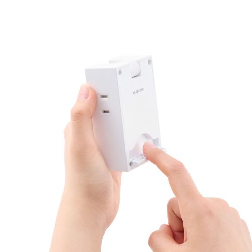 USBタップ/USB-C×1/USB-A×2/AC×3/15W/直挿し/180度スイング/Support Ber/ホワイト