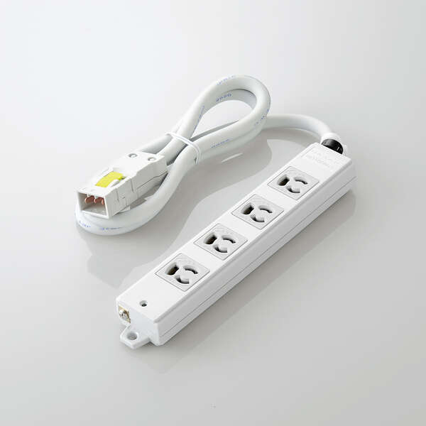 法人用タップ/ハーネスタップ/4口/抜けどめあり/1m