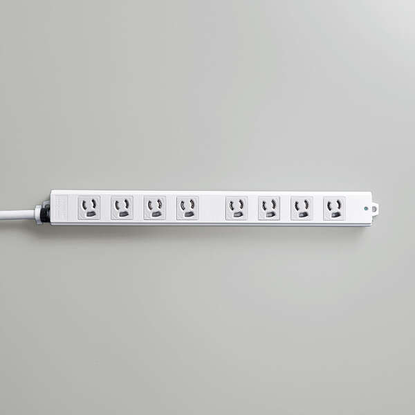 法人用タップ/ハーネスタップ/8口/抜けどめあり/1m