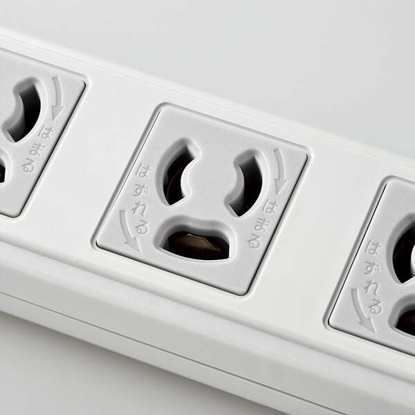 法人用タップ/ハーネスタップ/8口/抜けどめあり/1m