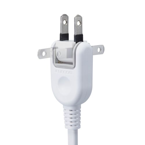 延長タップ/スタンダード/ホコリ防止シャッター付/0.1m/ホワイト