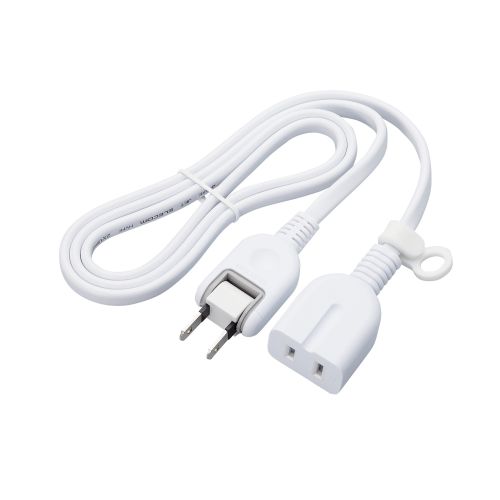 延長タップ/スタンダード/ホコリ防止シャッター付/1.0m/ホワイト