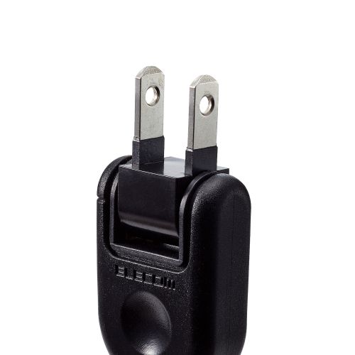 延長タップ/スタンダード/ホコリ防止シャッター付/3.0m/ブラック