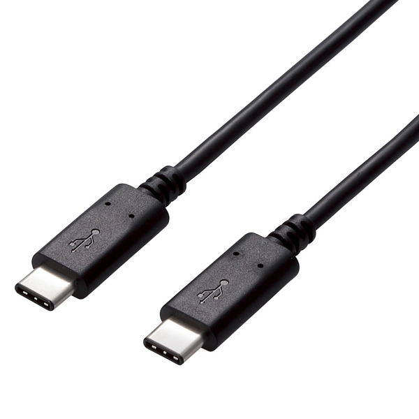 USB2.0ケーブル/C-Cタイプ/認証品/USB Power Delivery対応/5A出力/4.0m/ブラック