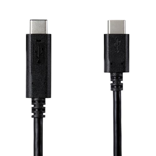USB2.0ケーブル/C-Cタイプ/認証品/USB Power Delivery対応/5A出力/100W/コンパクトコネクタ/2.0m/ブラック