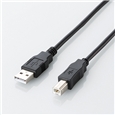 エコUSB2.0ケーブル/A-Bタイプ/エコ/5m/ブラック
