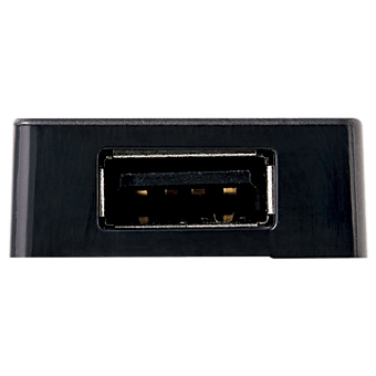 USB2.0ハブ/ACアダプタ付/セルフパワー/4ポート/ブラック