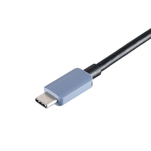 USB HUB/USB-C/USB5Gbps/バスパワー/4ポート/15cm/ネイビー