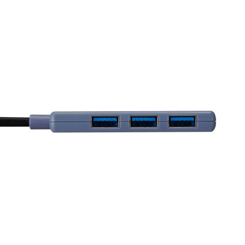 USB HUB/USB5Gbps/バスパワー/3ポート/ネイビー