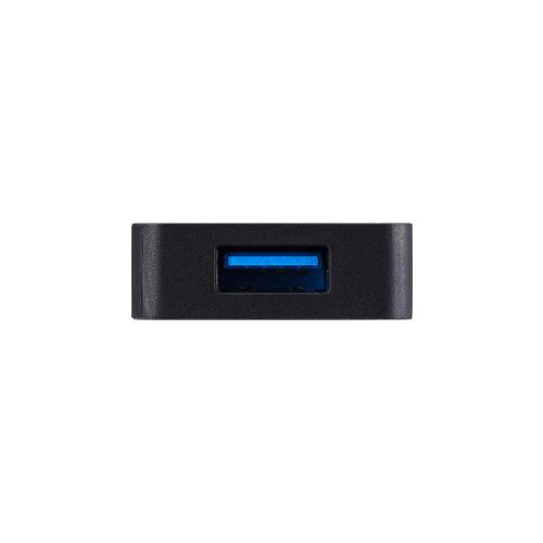 USB HUB/USB-C/バスパワー/USB-A×3/SD+microSDカードスロット/30cm/ブラック