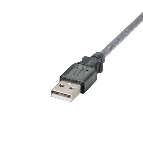 USB to シリアルケーブル/USBオス_RS-232C用/RoHS指令準拠/グラファイト