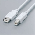 フェライトコア内蔵USB2.0対応ケーブル(ABタイプ)