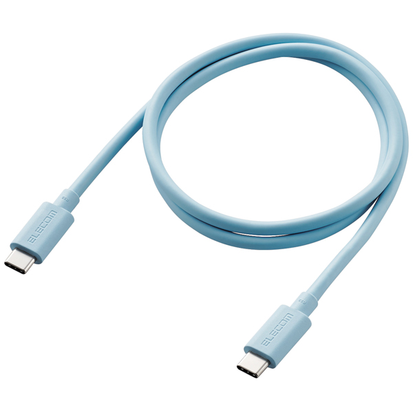 USB4ケーブル/C-Cタイプ/0.8m/ブルー