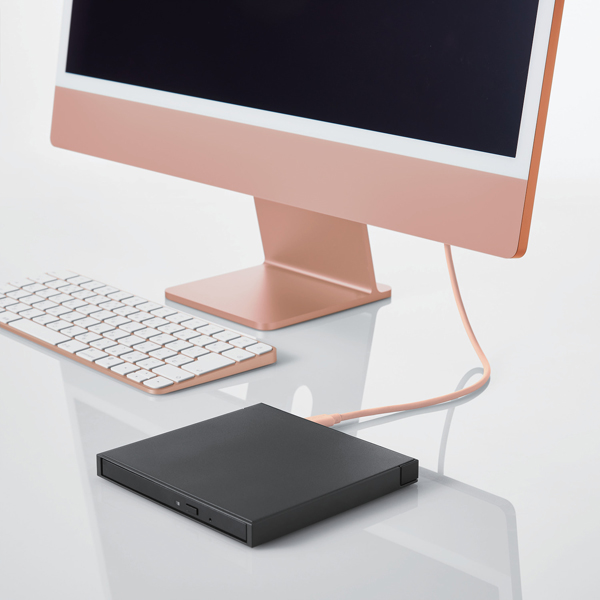 USB4ケーブル/C-Cタイプ/0.8m/オレンジ