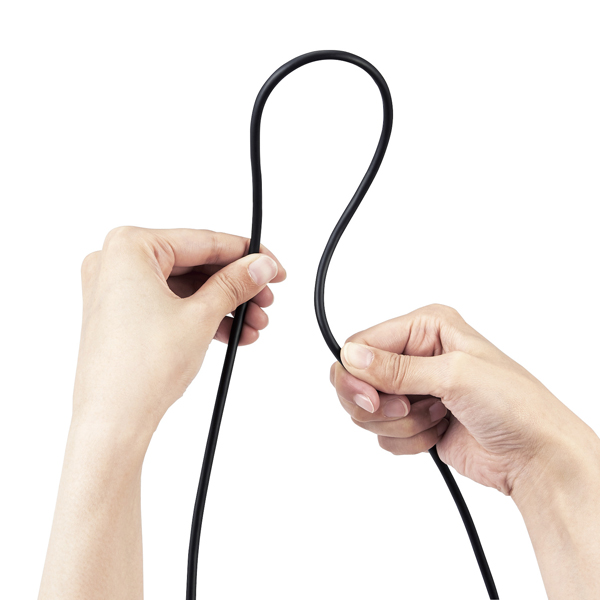 USB4ケーブル/C-Cタイプ/認証品/USB Power Delivery対応/40Gbps/0.8m/ブラック