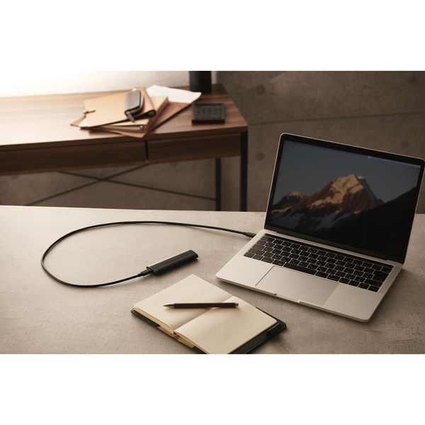 USB4ケーブル/C-Cタイプ/認証品/USB Power Delivery対応/40Gbps/0.8m/ブラック