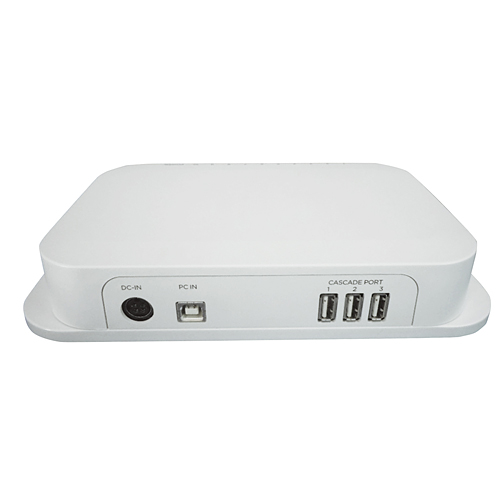 iPad用同期充電USBハブ/10ポート/2.1A/ホワイト