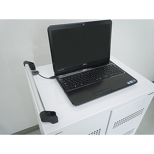 iPad用同期充電USBハブ/10ポート/2.1A/ホワイト