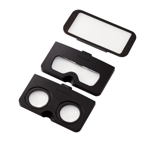 VRゴーグル/スタンダードタイプ/2D3D両用/ブラック