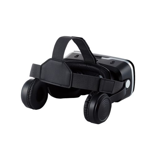 VRゴーグル/ヘッドホン一体型タイプ/ブラック