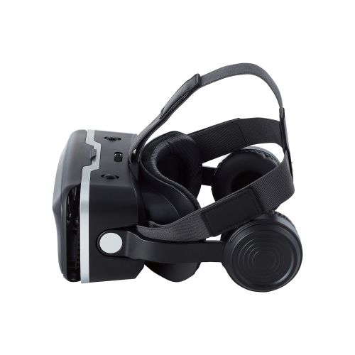 VRゴーグル/ヘッドホン一体型タイプ/ブラック