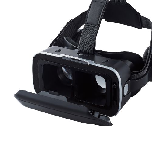 VRゴーグル/ヘッドホン一体型タイプ/ブラック