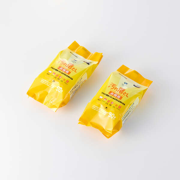 ウェットティッシュ/汚れ落とし/ハンディ/100枚