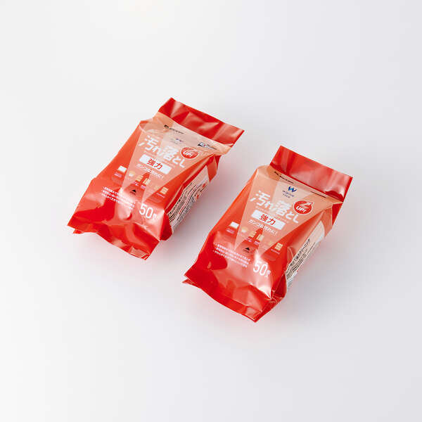 ウェットティッシュ/強力汚れ落とし/ハンディ/100枚