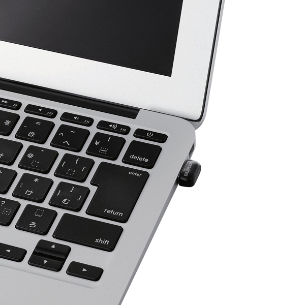 無線LANアダプタ/433Mbps/11ac/ブラック