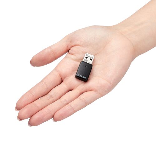 無線LAN子機/11ac/867Mbps/USB3.0用/ブラック