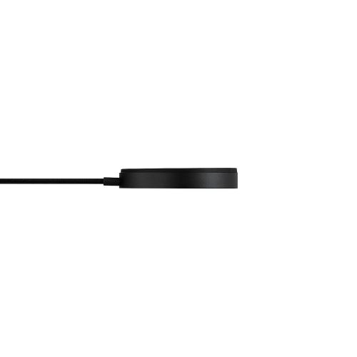 マグネットQi2規格対応ワイヤレス充電器/15W/卓上/メッシュケーブル/ブラック
