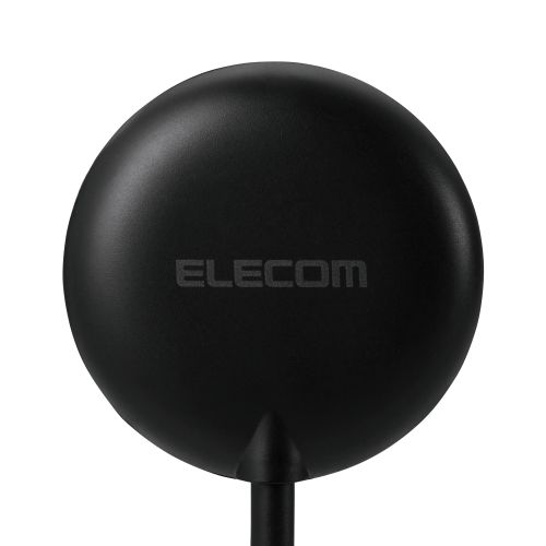 マグネットQi2規格対応ワイヤレス充電器/15W/卓上/ブラック