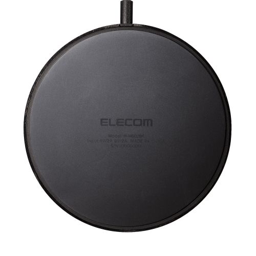 ワイヤレス充電器/マグネット内蔵/7.5W/スタンドタイプ/1.5m/ブラック