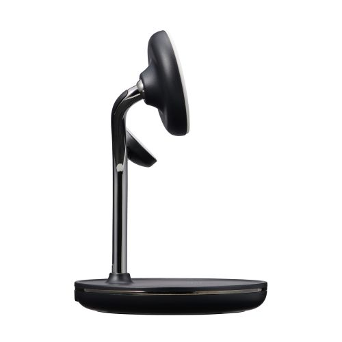 マグネットQi2規格対応ワイヤレス充電器/スタンド型/3in1/Apple Watch高速モジュール付き/MfA認証/ブラック