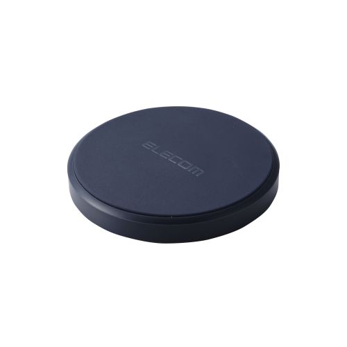 Qi規格対応ワイヤレス充電器/12W/EPP規格対応/卓上/ケーブル付属/1m/ネイビー