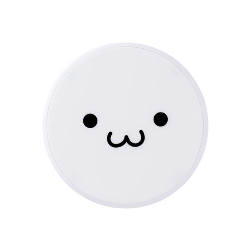 Qi規格対応ワイヤレス充電器/12W/EPP規格対応/卓上/ケーブル付属/1m/しろちゃん