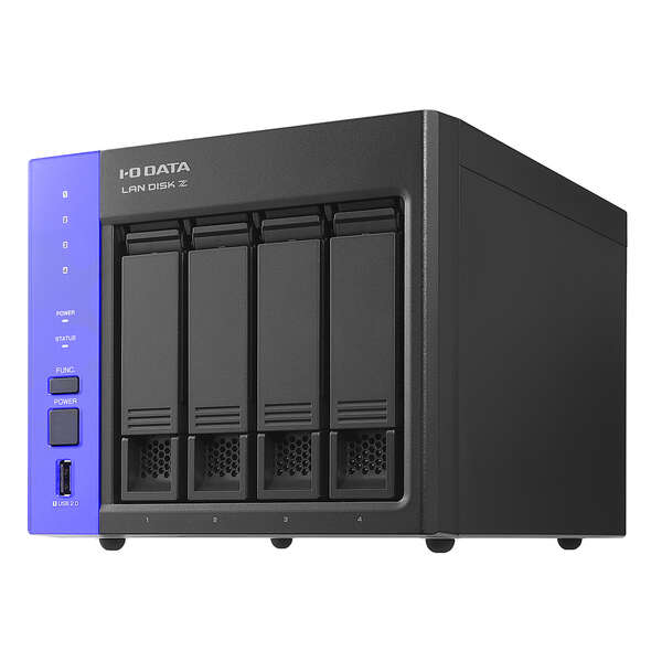 IOデータ/Windows Server IoT 2022 for Storage搭載NAS/ワークグループ/4ベイ/4TB